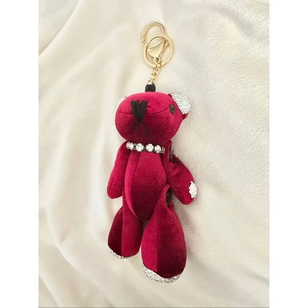 No Brand red rhinestone